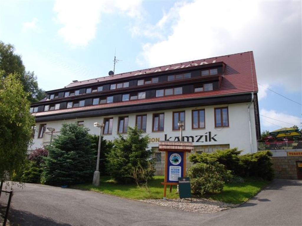 Penzion Kamzík Česká Kamenice Esterno foto