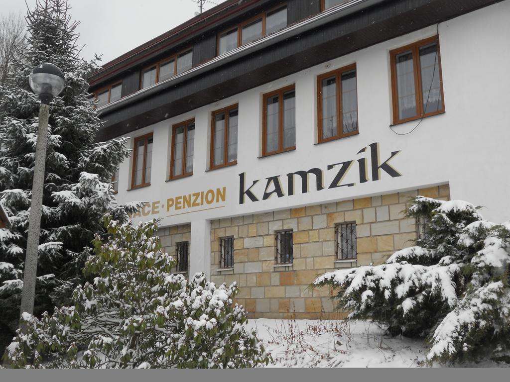 Penzion Kamzík Česká Kamenice Esterno foto