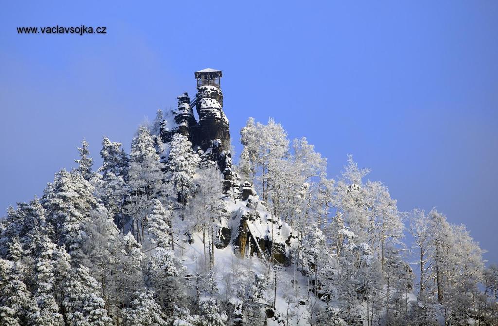 Penzion Kamzík Česká Kamenice Esterno foto